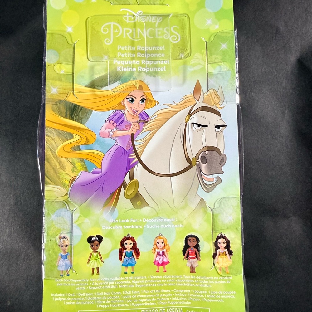 Disney Princess Rapunzel Doll with Purple Outfit - Picture 2 of 2